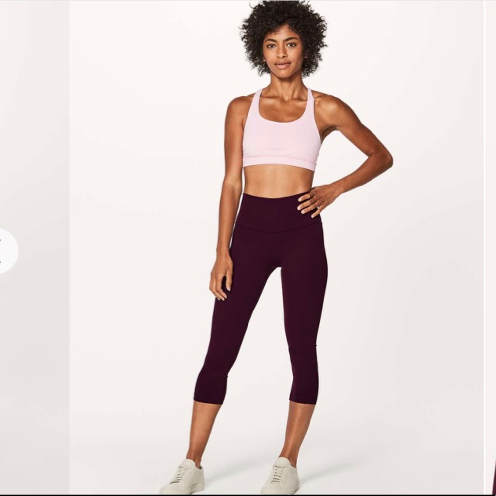 Lululemon Wunder Under Crop Hi Rise in Dark Adobe